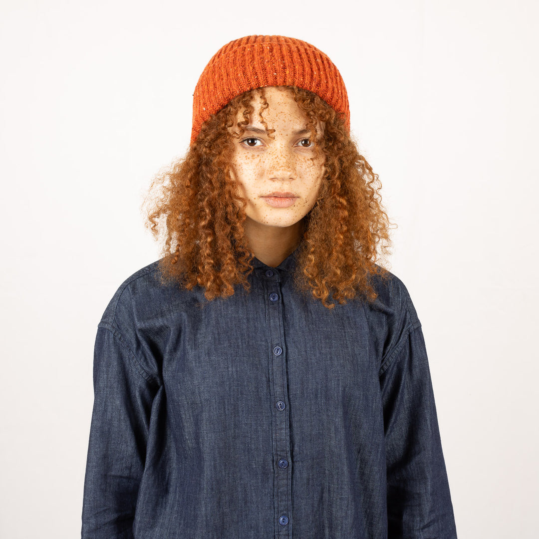 Donegal Beanie - Orange