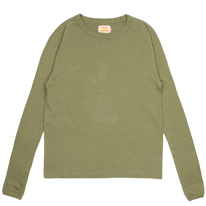 Laka L/Sleeve T-Shirt - Deep Lichen Green