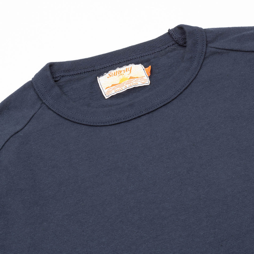 Laka L/Sleeve T-Shirt - Dark Navy