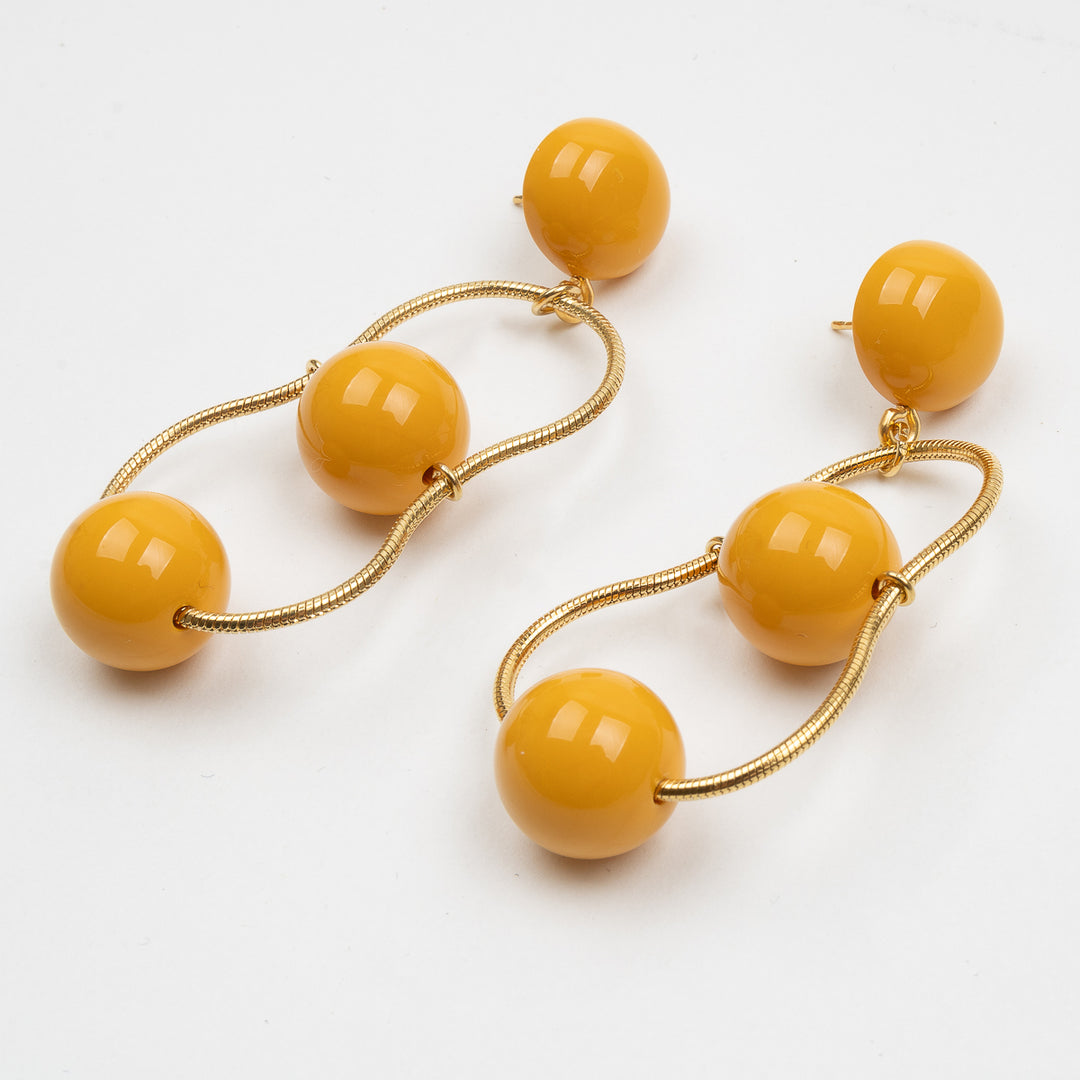 Orwell Earring - Yellow