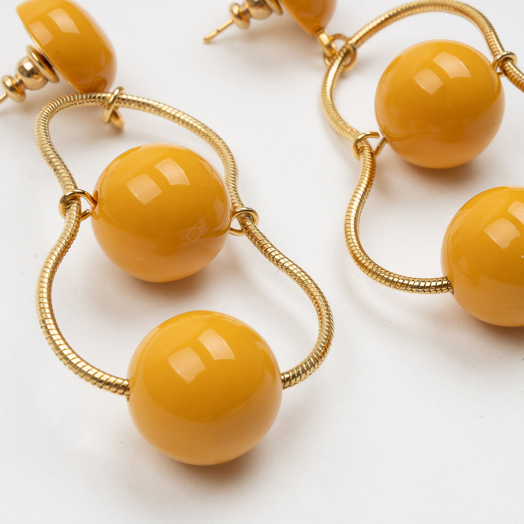 Orwell Earring - Yellow