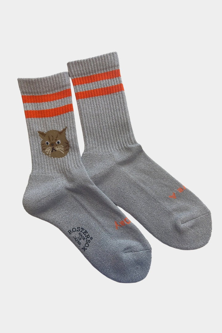 Cat Socks - Orange