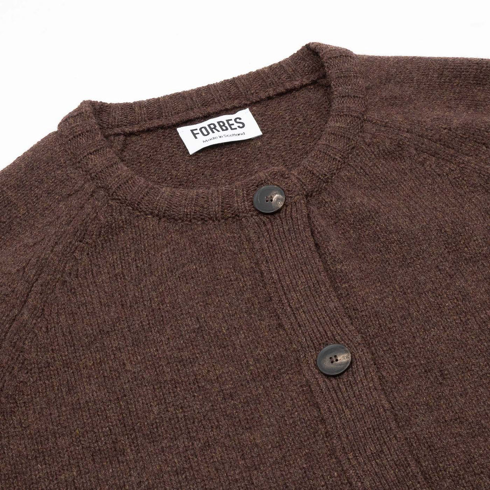 Buy online Forbes Raglan Sleeve Cardigan Hickory Frontiers