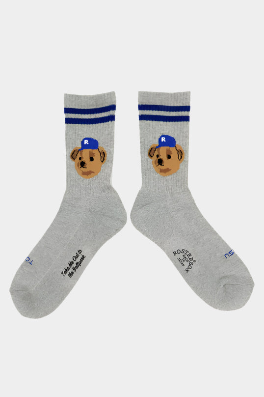 Team Bear Socks - Grey