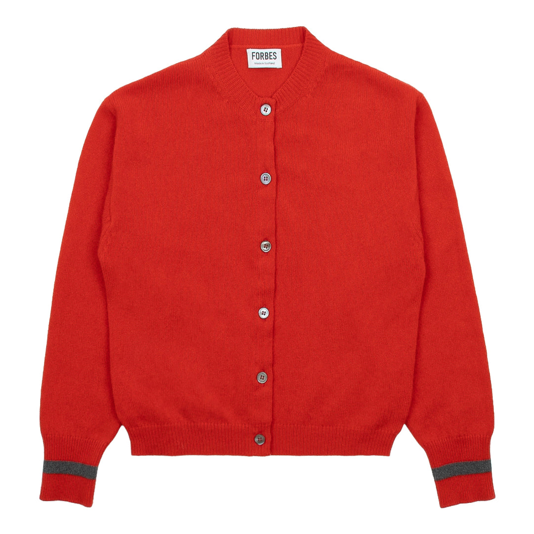 Jane Cardi & Neckerchief - Cherry