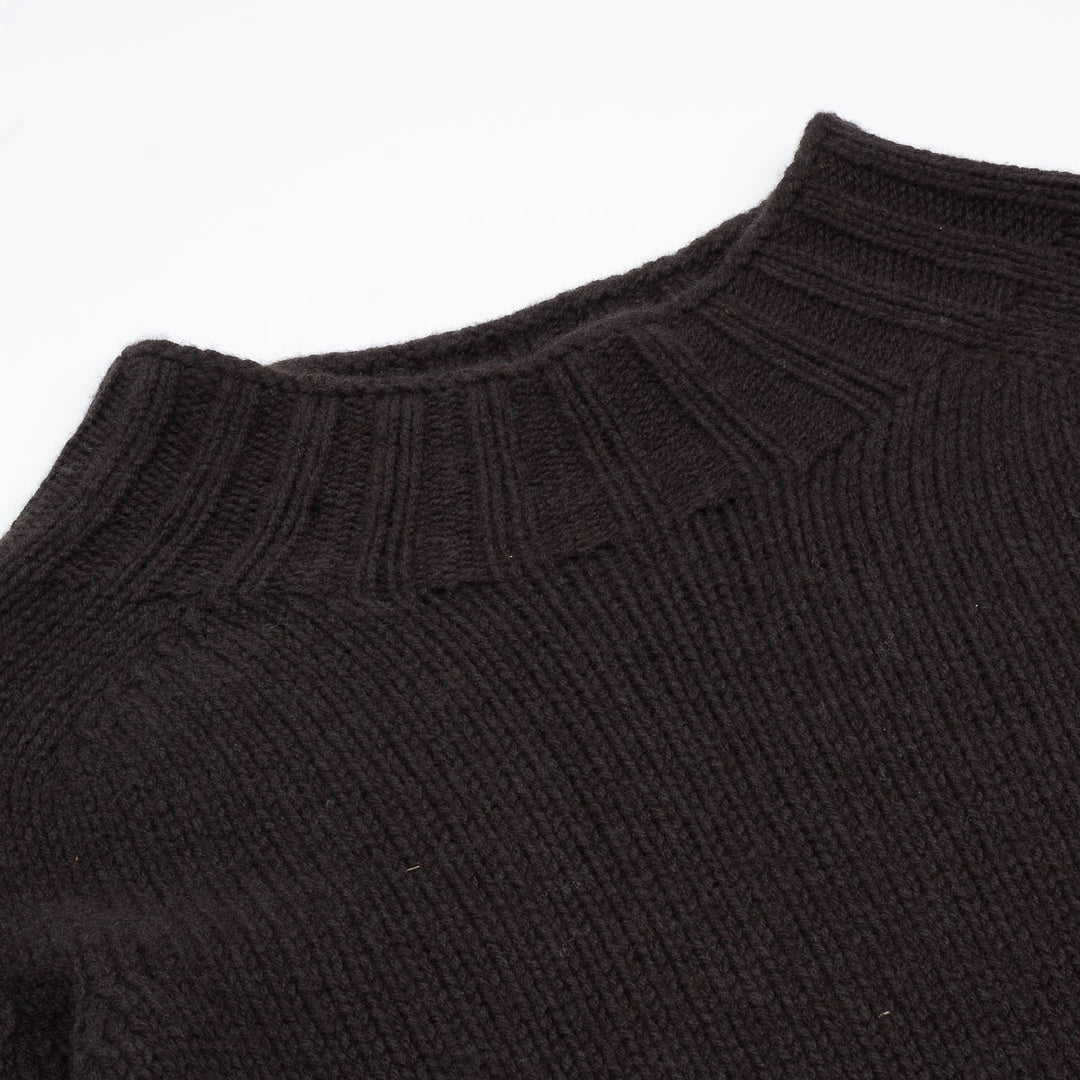 Swing Chunky Sweater - Dark Brown
