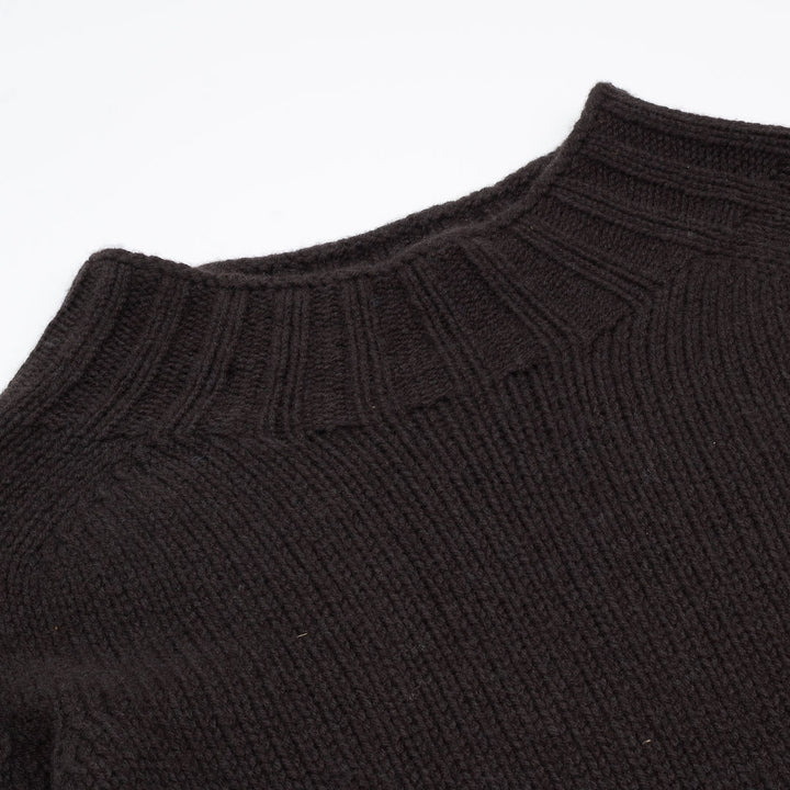 Swing Chunky Sweater - Dark Brown