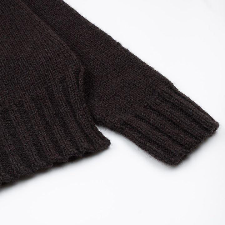 Swing Chunky Sweater - Dark Brown