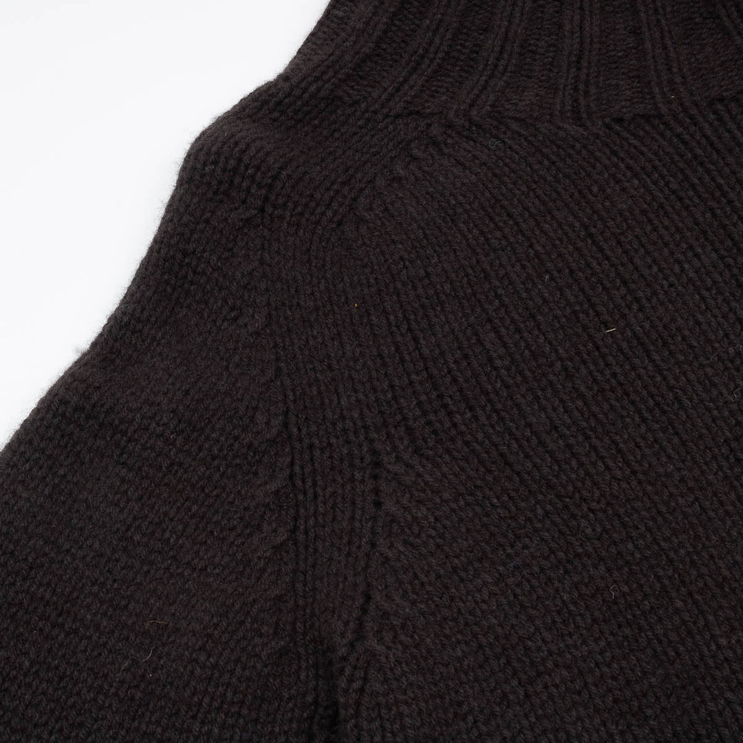 Swing Chunky Sweater - Dark Brown