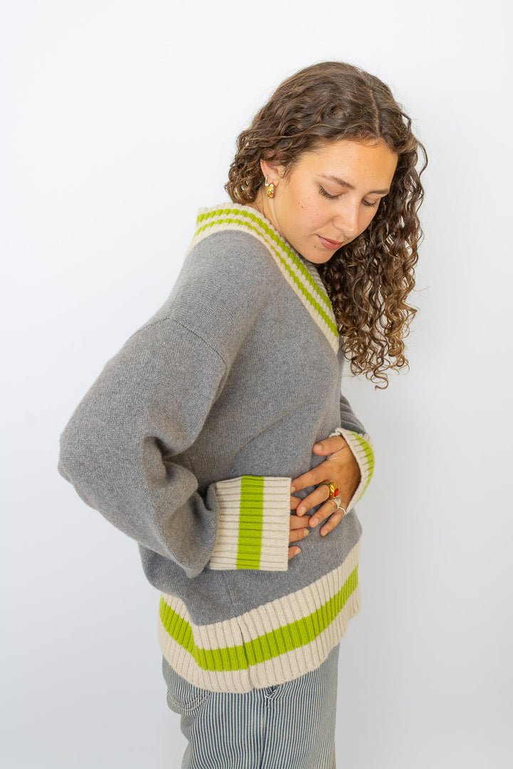 Cricket Sweater - Lime