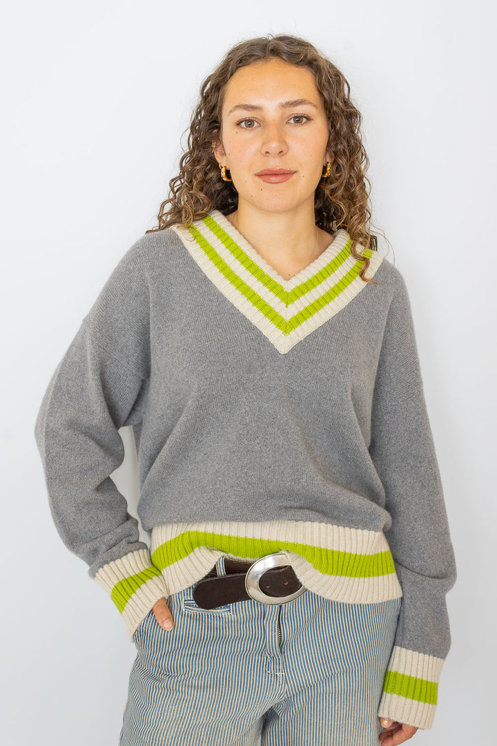 Cricket Sweater - Lime