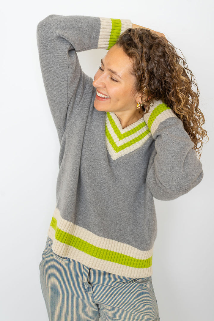 Cricket Sweater - Lime