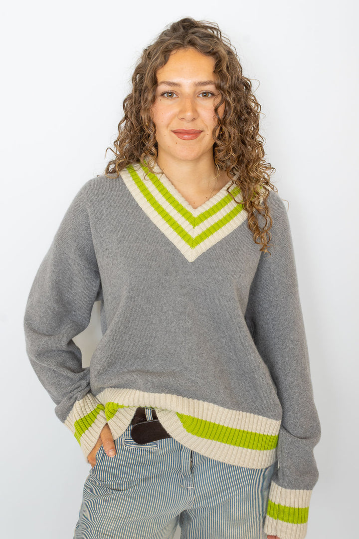 Cricket Sweater - Lime