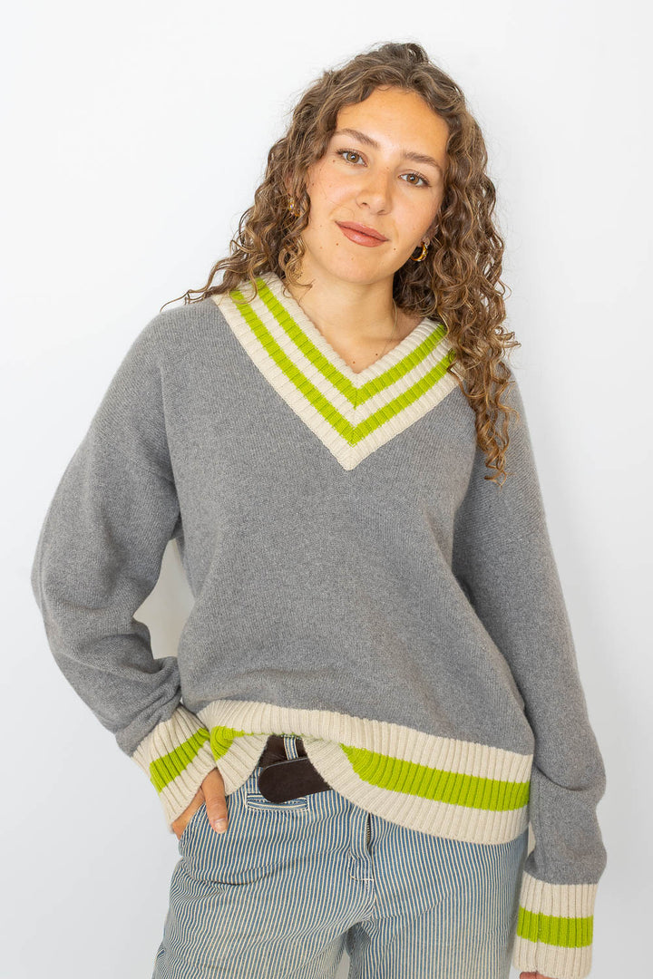 Cricket Sweater - Lime