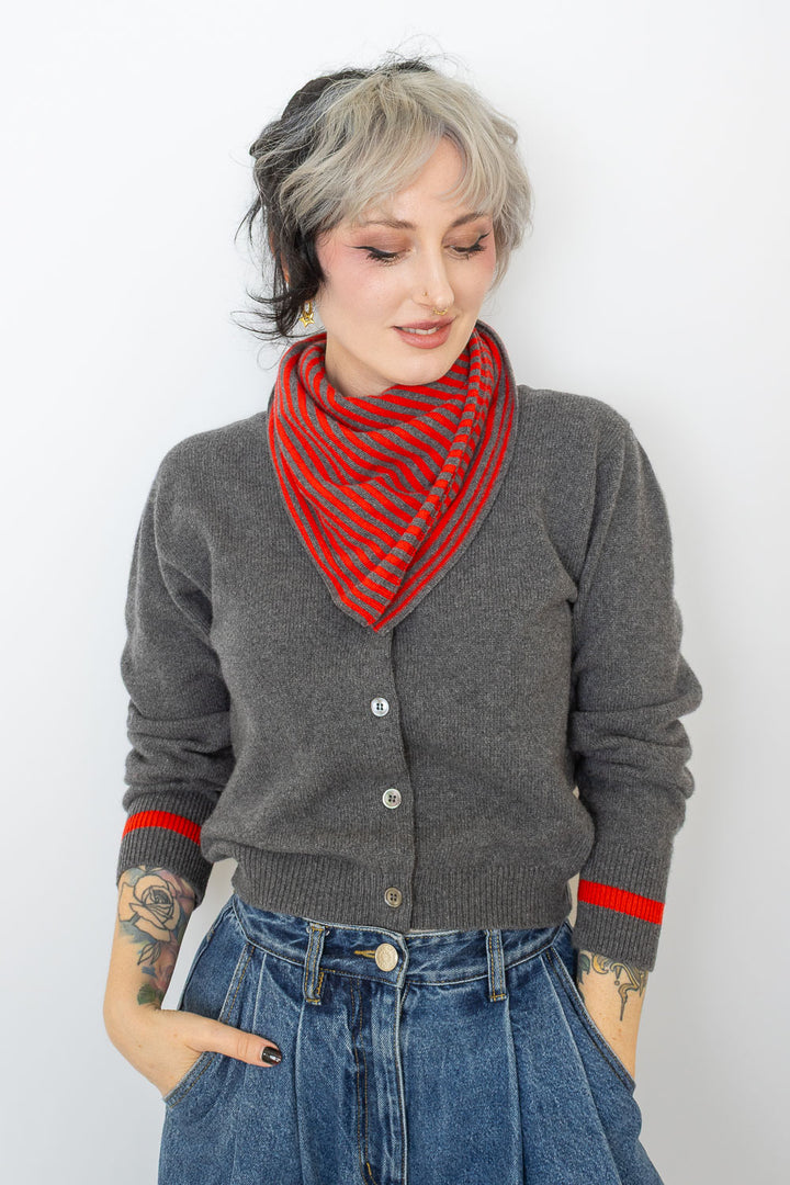Jane Cardi & Neckerchief - Anthracite