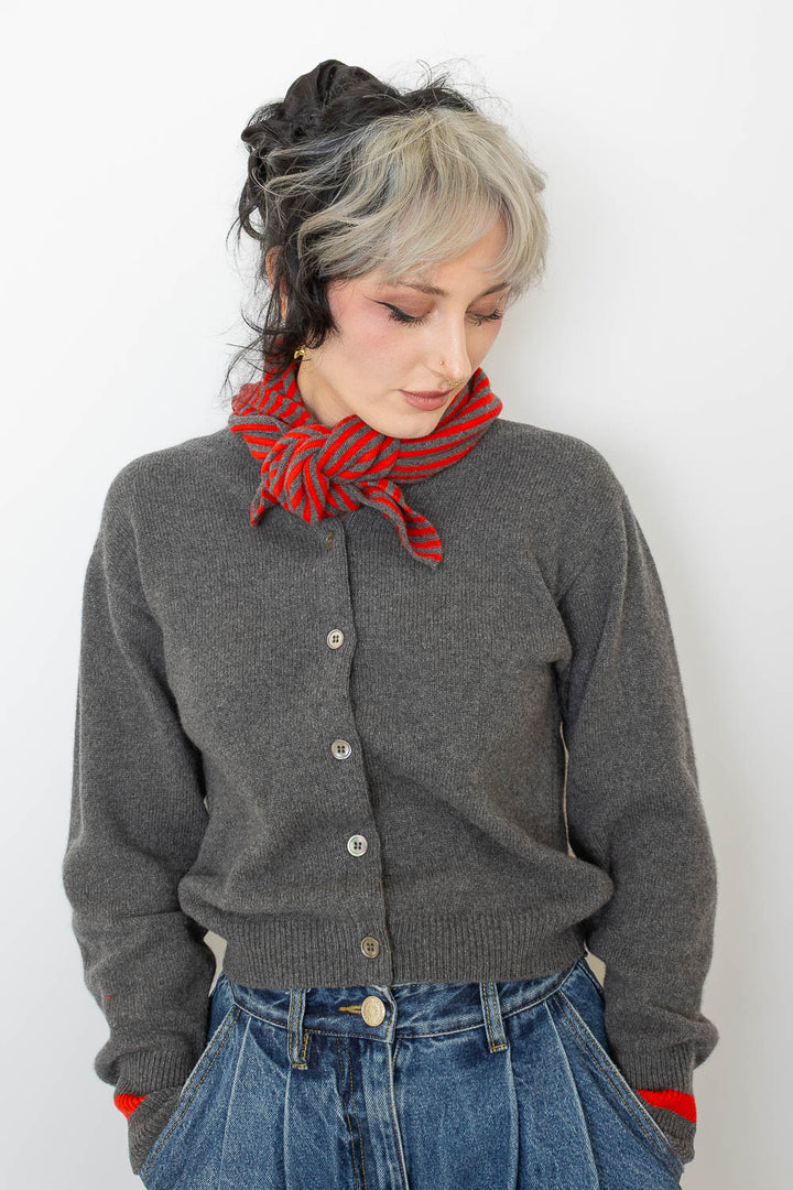 Jane Cardi & Neckerchief - Anthracite