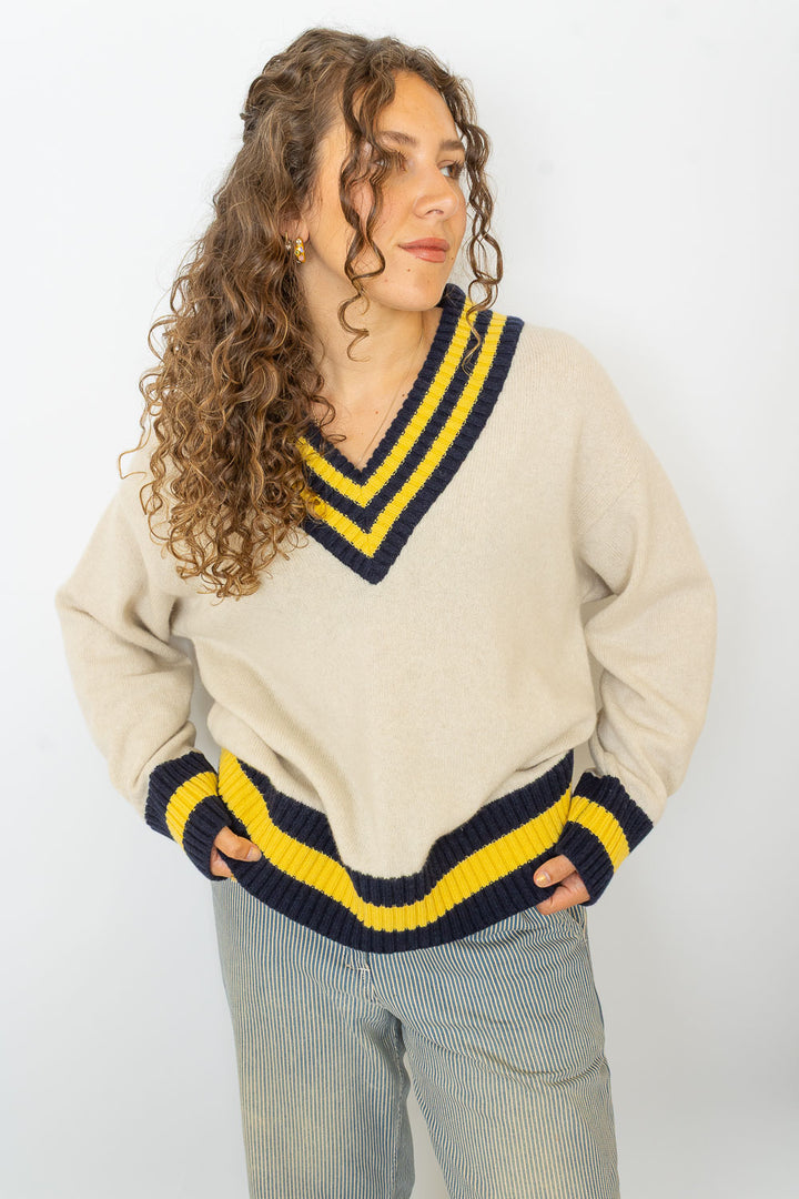 Cricket Sweater - Lemon