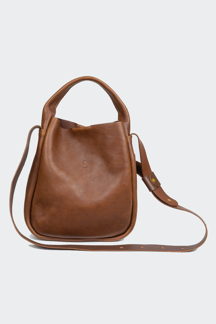 Otto Mini Bag + Cross Body Strap - Brown