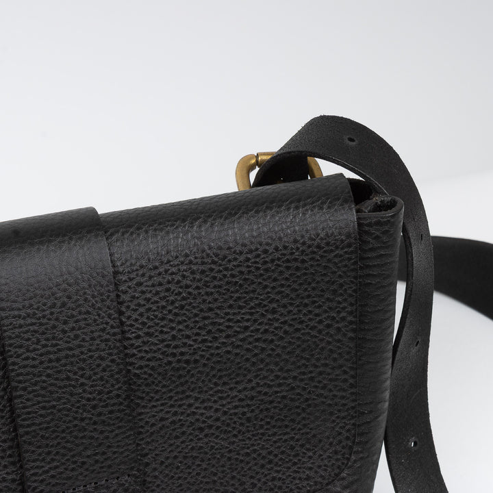 Dot Mini Bag - Textured Black