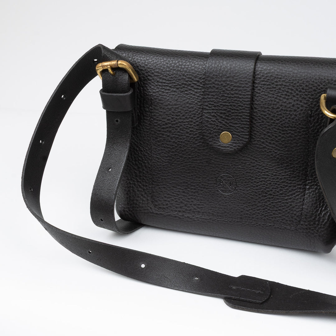 Dot Mini Bag - Textured Black