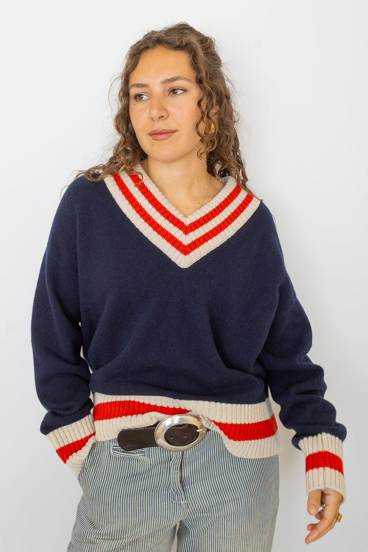 Cricket Sweater - Cherry