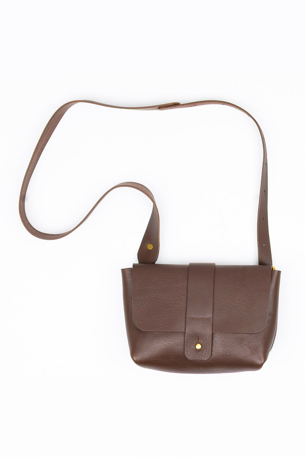 Dot Mini Bag - Textured Brown