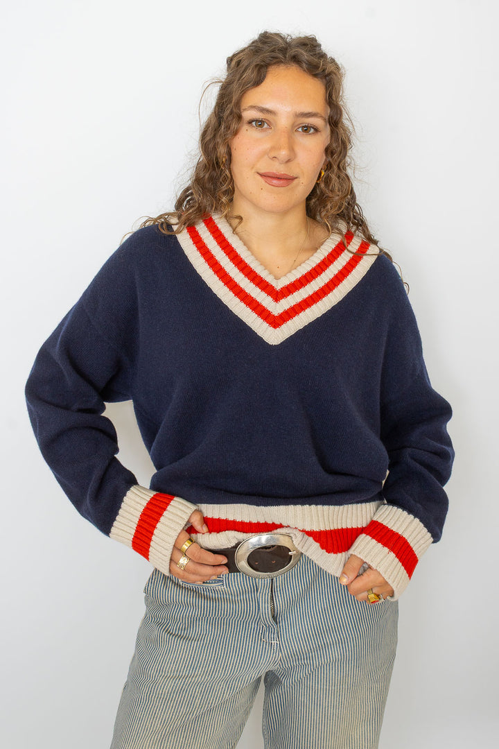 Cricket Sweater - Cherry