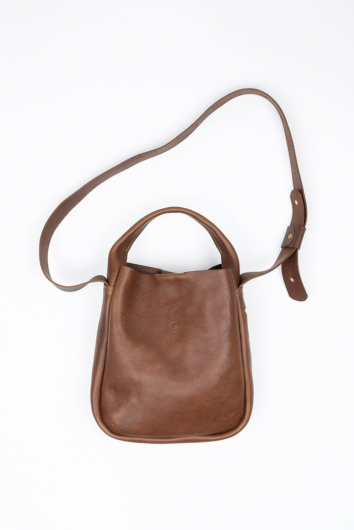 Otto Mini Bag + Cross Body Strap - Brown