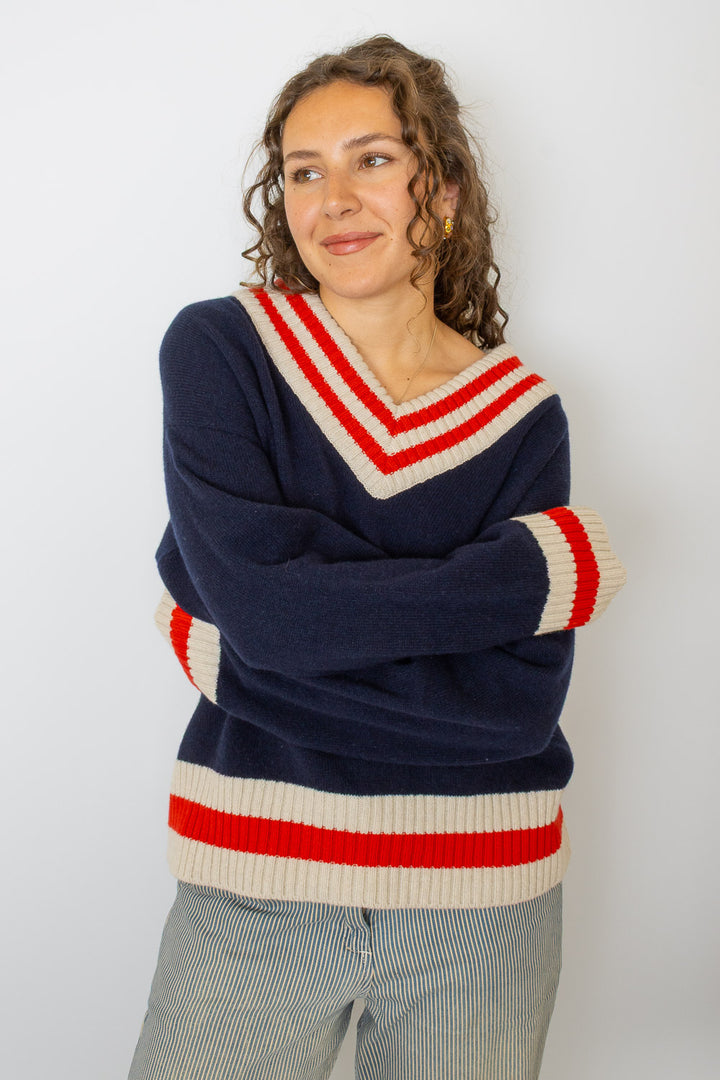 Cricket Sweater - Cherry