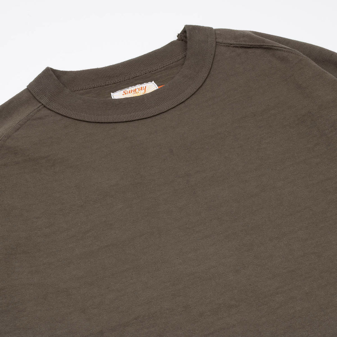 Mahuna LS T-Shirt - Black Olive