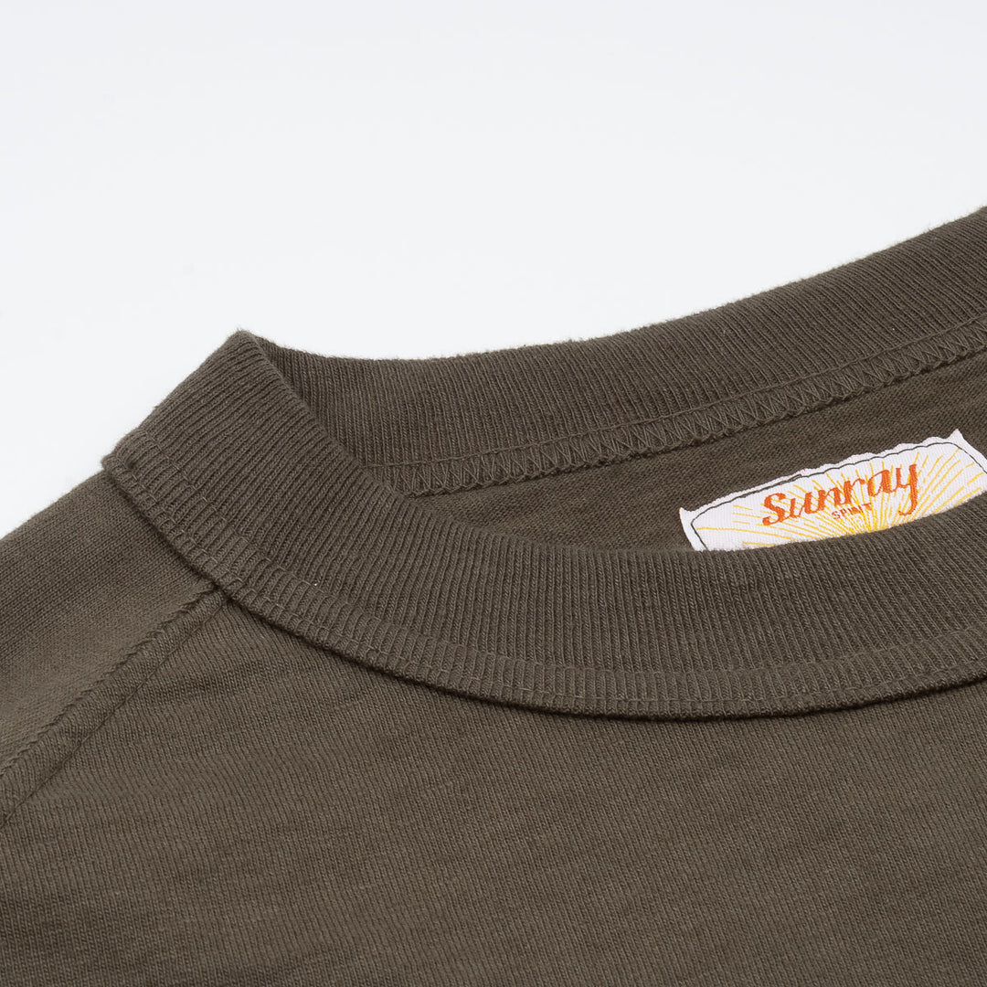 Mahuna LS T-Shirt - Black Olive