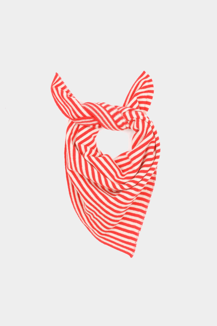 Dorothy Neckerchief - Cherry/Ecru