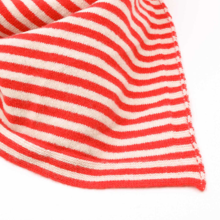 Dorothy Neckerchief - Cherry/Ecru