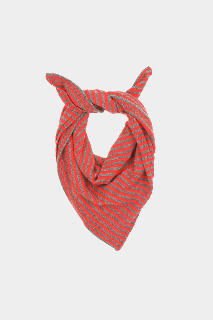 Dorothy Neckerchief - Cherry/Grey