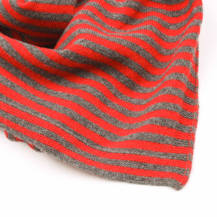Dorothy Neckerchief - Cherry/Grey