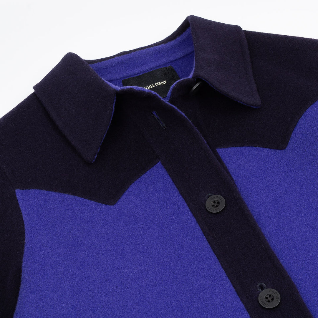 Clint Jacket - Bi Colour Navy
