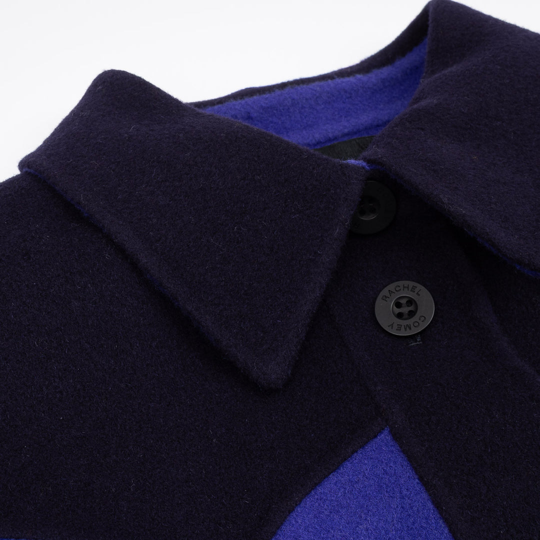 Clint Jacket - Bi Colour Navy