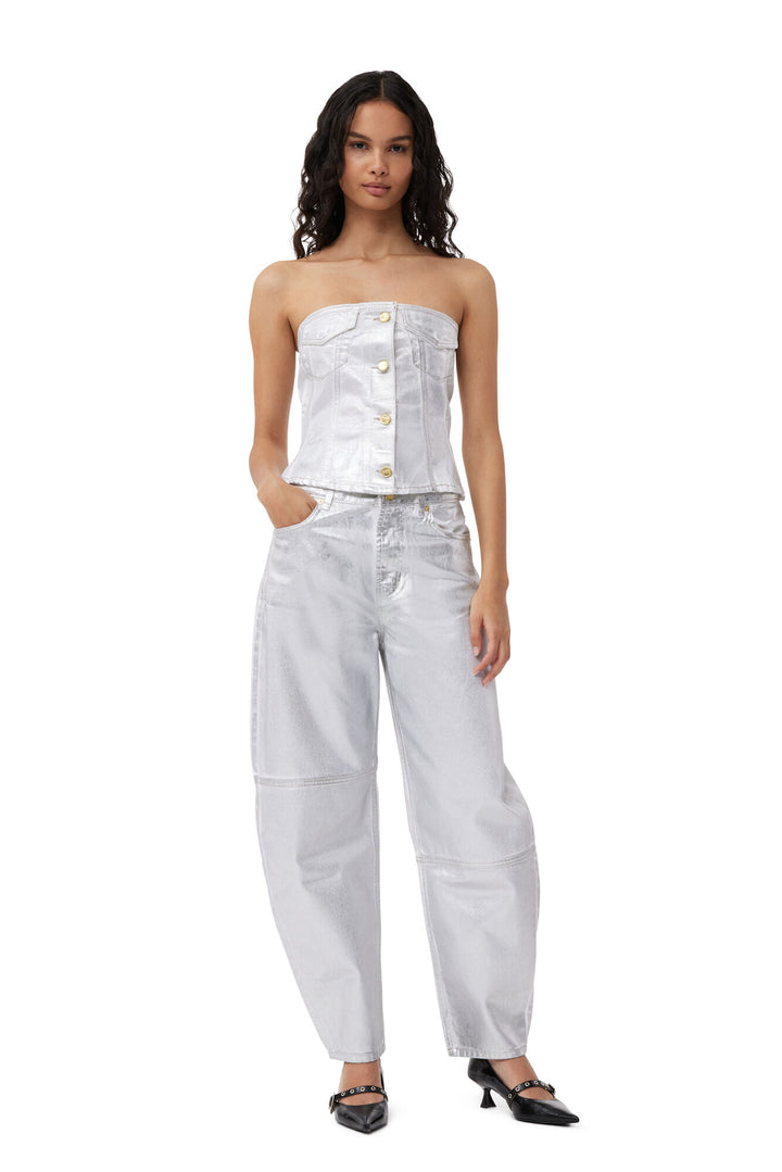 Foil Stary Jeans - Bright White