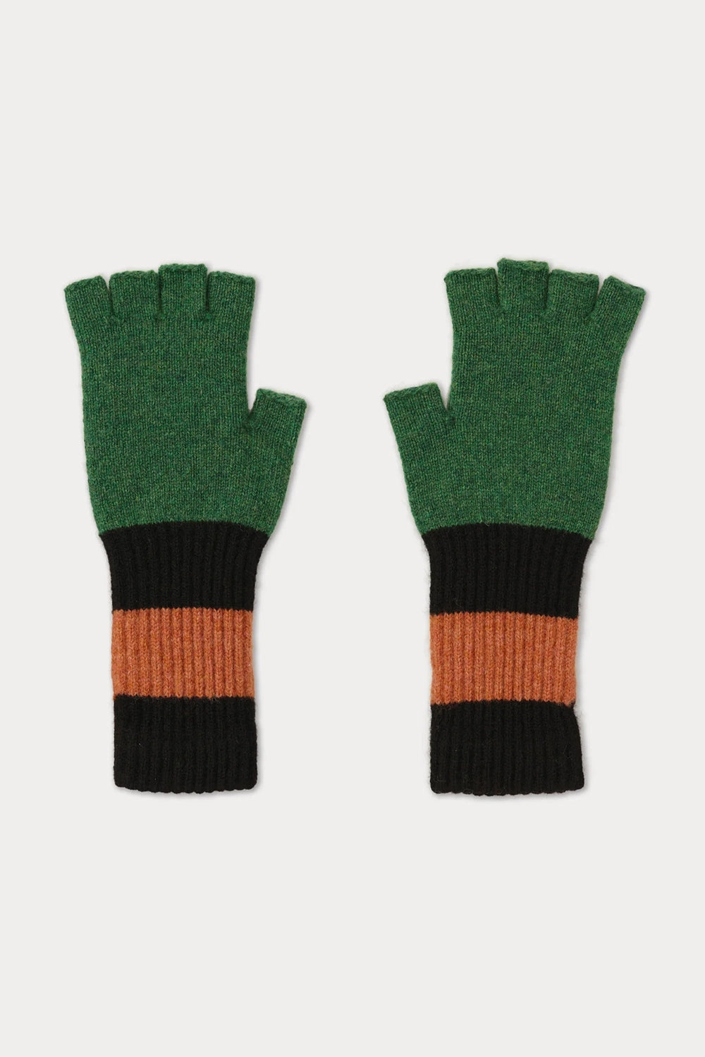 Fingerless Gloves - Asparagus
