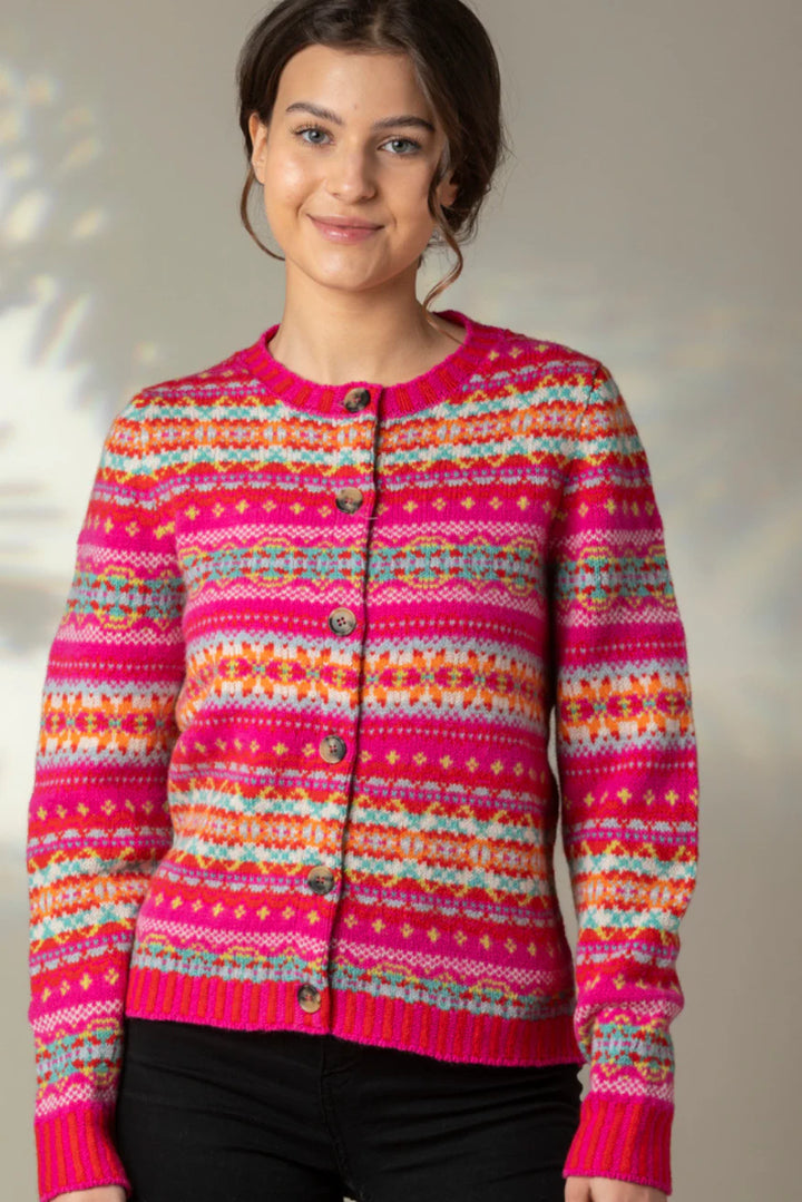 Kinross Cardigan - Foxglove