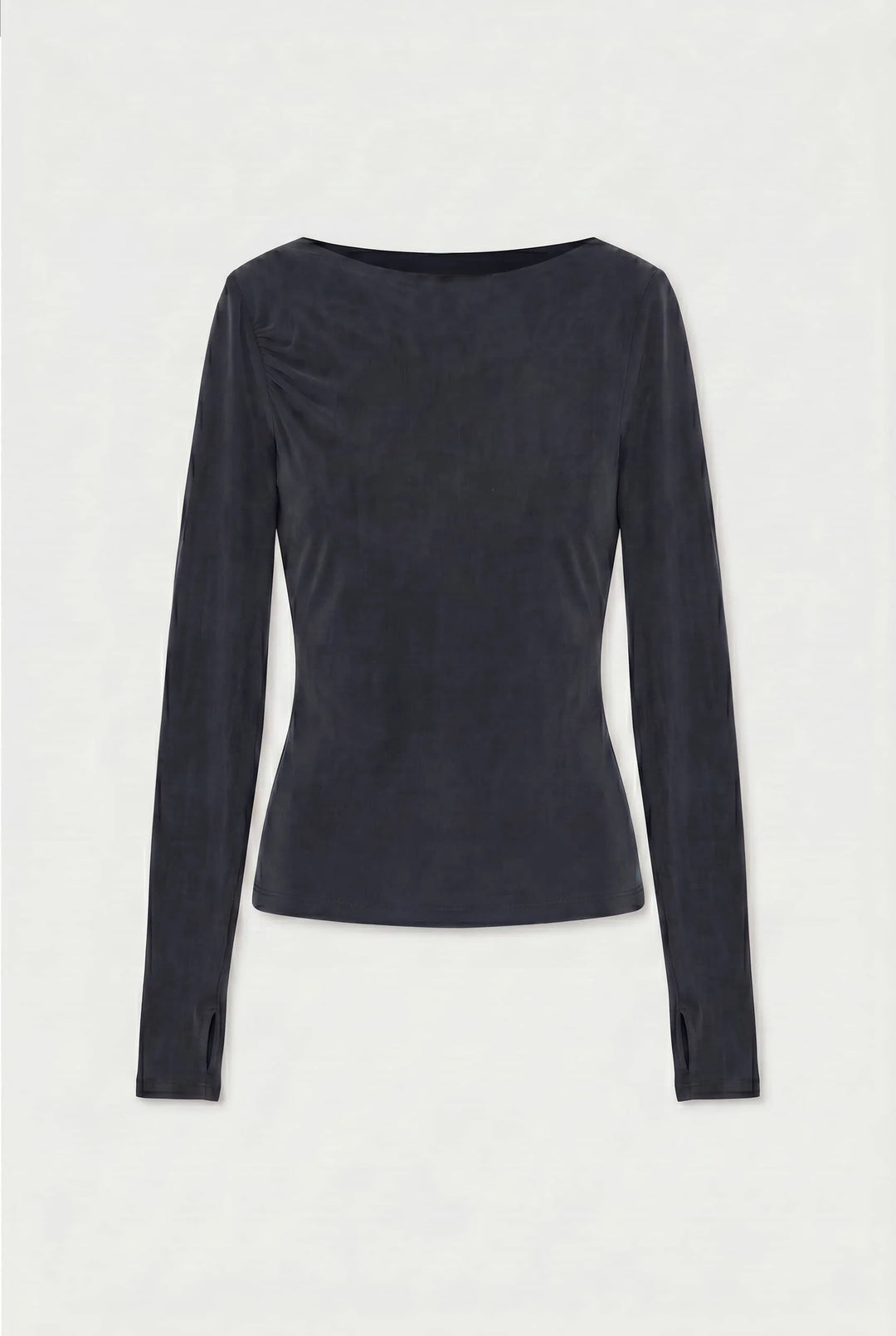Kylie Long Sleeve Top - Graphite