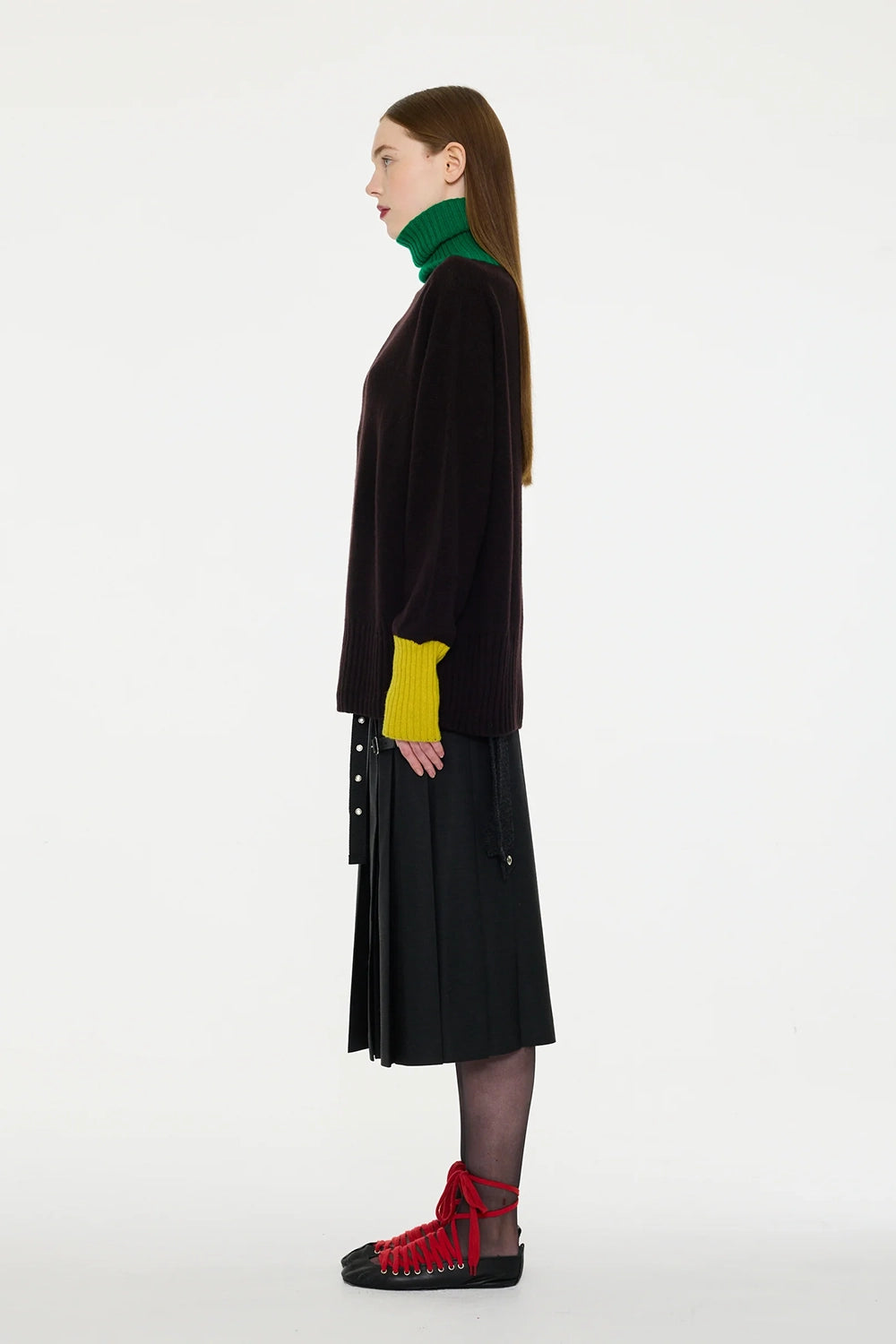 Rudi X Oversized Sweater - Dark Brown
