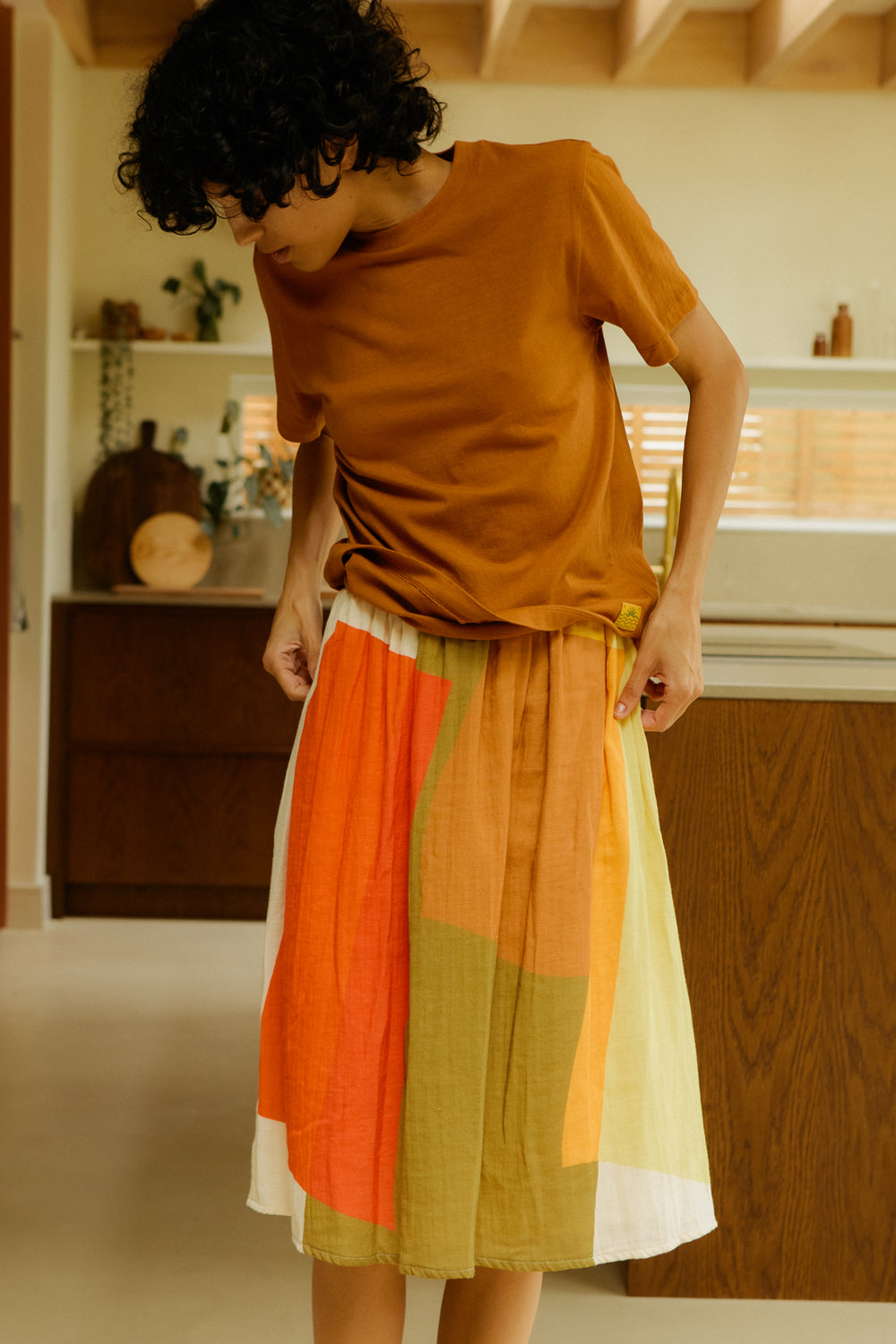 Russell Skirt - Canopy Print - Frontiers Woman