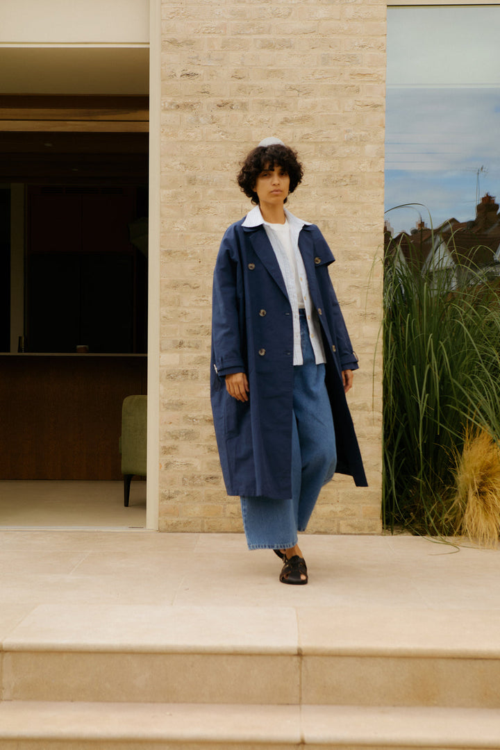 Joffe Trench - Navy - Frontiers Woman