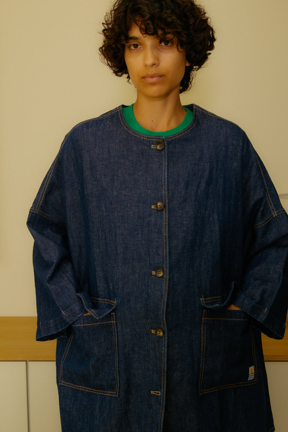 Lowe Jacket - Denim Chambray - Frontiers Woman