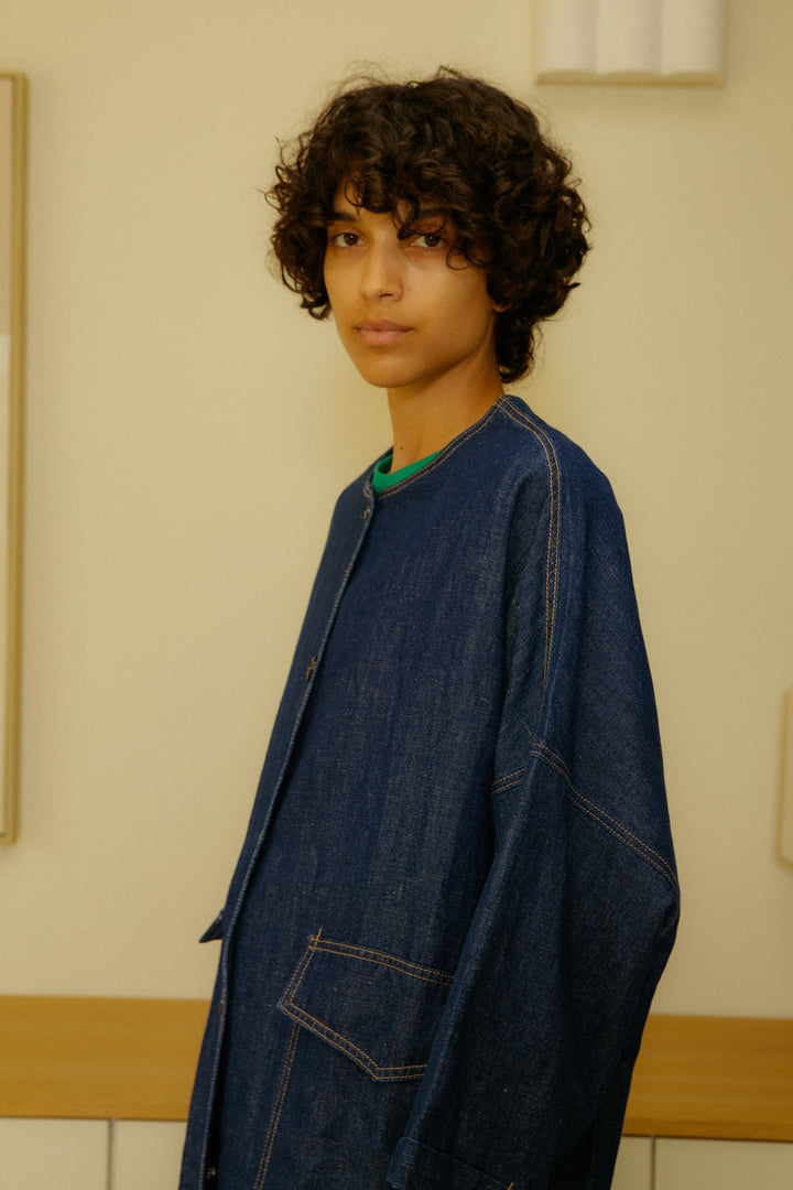 Lowe Jacket - Denim Chambray - Frontiers Woman