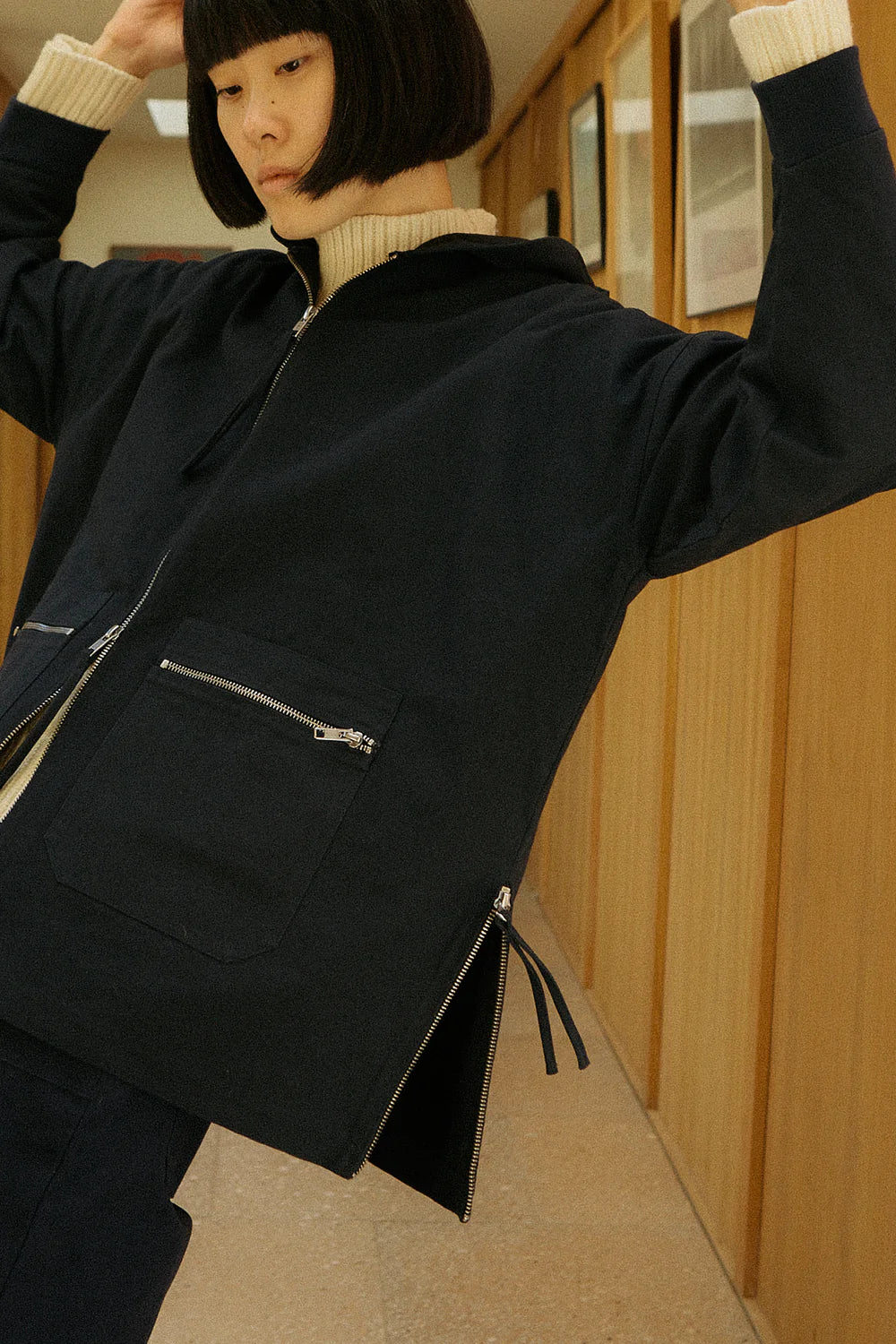Mori Jacket - Navy