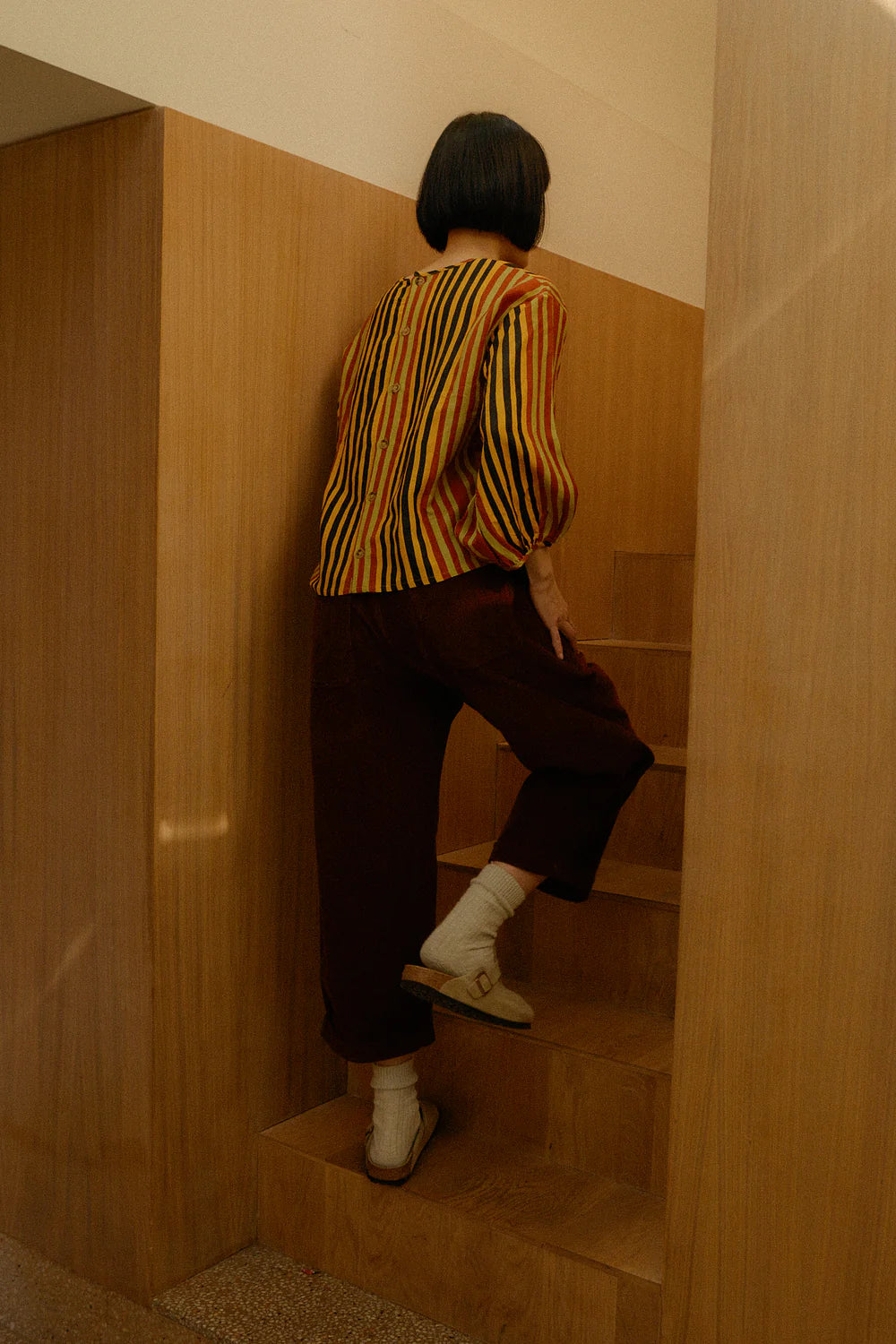 Beyer Top - Painters Stripe