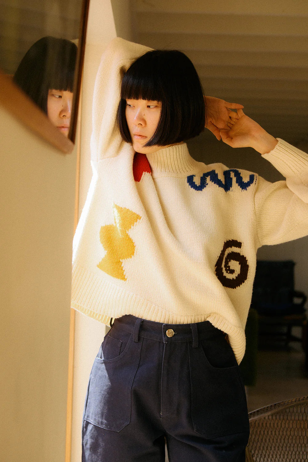 Miro Knit - Ecru