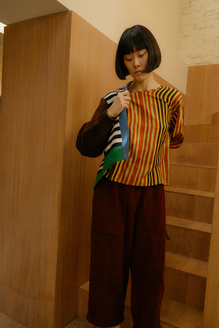 Beyer Top - Painters Stripe